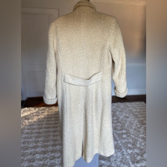 Anne Klein Coat Pennylane Vintage Longline Wool Cottage Quiet Scandi Parisian - Picture 4 of 11